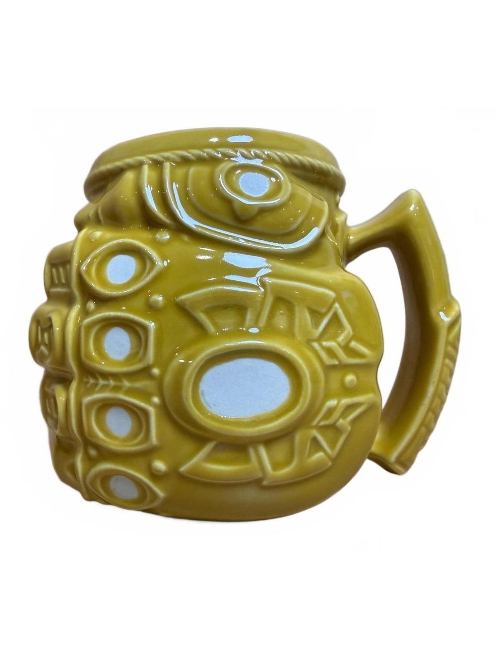 Marvel Thanos Infinity Gauntlet Yellow Ceramic Coffee Mug